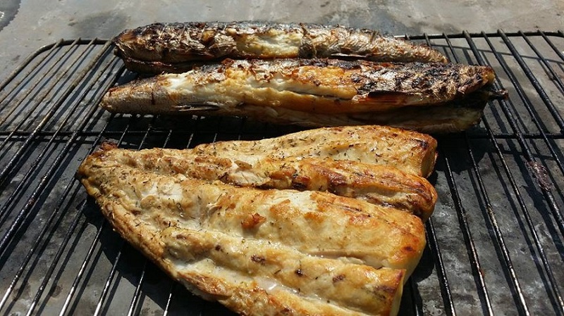 Barracuda et liche au barbecue